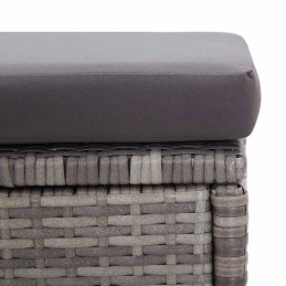 Acquista Set Divani da Giardino 6 pz con Cuscini Polyrattan Grigio Scuro con riferimento GHV-46150 della ditta GARDENHOME