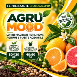 Acquista Agrumood Lupini Macinati 2 kg – Concime Biologico per Agrumi con riferimento GH024 della ditta GARDENHOME