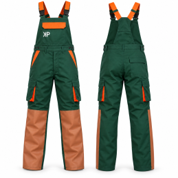 Acquista Salopette Decespugliatore Verde/Arancio con riferimento K0210 della ditta KOMIPROTECT