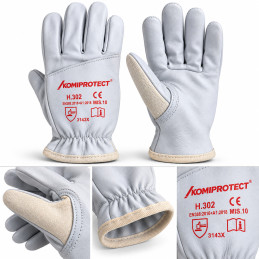 Acquista KOMIPROTECT GRIPSHIELD H302 – MIS. 8 Guanti da Lavoro Rinforzati EN 388 con riferimento K209 della ditta KOMIPROTECT