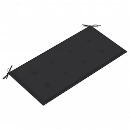Acquista Panca da Giardino con Cuscino Antracite 112 cm in Legno di Teak con riferimento GHV-3062649 della ditta GARDENHOME