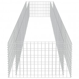 Acquista Gabbione Letto Rialzato in Acciaio Zincato 540x90x50 cm con riferimento GHV-143555 della ditta GARDENHOME