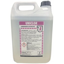 Acquista Uniclor 5 LT Pulizia e Sanificazione con riferimento UNICLO5 della ditta UNIRA SRL