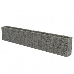 Acquista Gabbione Letto Rialzato in Acciaio Zincato 540x50x100 cm con riferimento GHV-143566 della ditta GARDENHOME