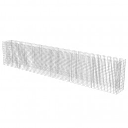 Acquista Gabbione Letto Rialzato in Acciaio Zincato 540x50x100 cm con riferimento GHV-143566 della ditta GARDENHOME