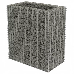 Acquista Gabbione Letto Rialzato in Acciaio Zincato 90x50x100 cm con riferimento GHV-143568 della ditta GARDENHOME