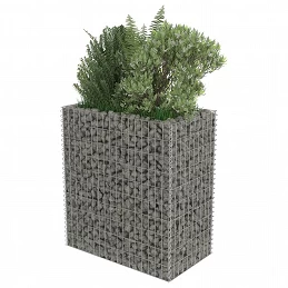 Acquista Gabbione Letto Rialzato in Acciaio Zincato 90x50x100 cm con riferimento GHV-143568 della ditta GARDENHOME