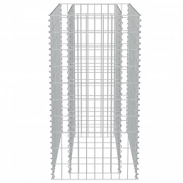 Acquista Gabbione Letto Rialzato in Acciaio Zincato 90x50x100 cm con riferimento GHV-143568 della ditta GARDENHOME