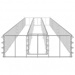 Acquista Gabbione Letto Rialzato in Acciaio Zincato 270x30x10 cm con riferimento GHV-145636 della ditta GARDENHOME