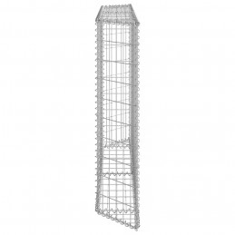 Acquista Gabbione Letto Rialzato Trapezio Acciaio Zincato 150x20x100 cm con riferimento GHV-145654 della ditta GARDENHOME