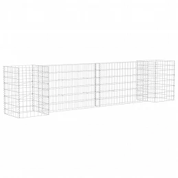Acquista Gabbione Fioriera ad "H" in Filo di Acciaio 260x40x60 cm con riferimento GHV-145659 della ditta GARDENHOME