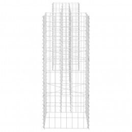Acquista Gabbione Fioriera ad "H" in Filo di Acciaio 260x40x100 cm con riferimento GHV-145661 della ditta GARDENHOME
