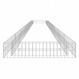 Acquista Gabbione Letto Rialzato in Acciaio Zincato 800x100x20 cm con riferimento GHV-151317 della ditta GARDENHOME