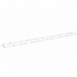 Acquista Gabbione Letto Rialzato in Acciaio Zincato 1000x100x20 cm con riferimento GHV-151318 della ditta GARDENHOME