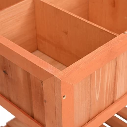 Acquista Fioriera per Erbe Aromatiche 80x60x80cm Legno Massello di Abete con riferimento GHV-170882 della ditta GARDENHOME