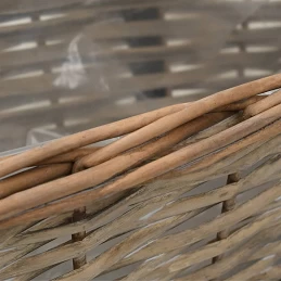 Acquista Fioriere da Balcone 2 pz in Vimini con Rivestimento in PE 40 cm con riferimento GHV-246828 della ditta GARDENHOME