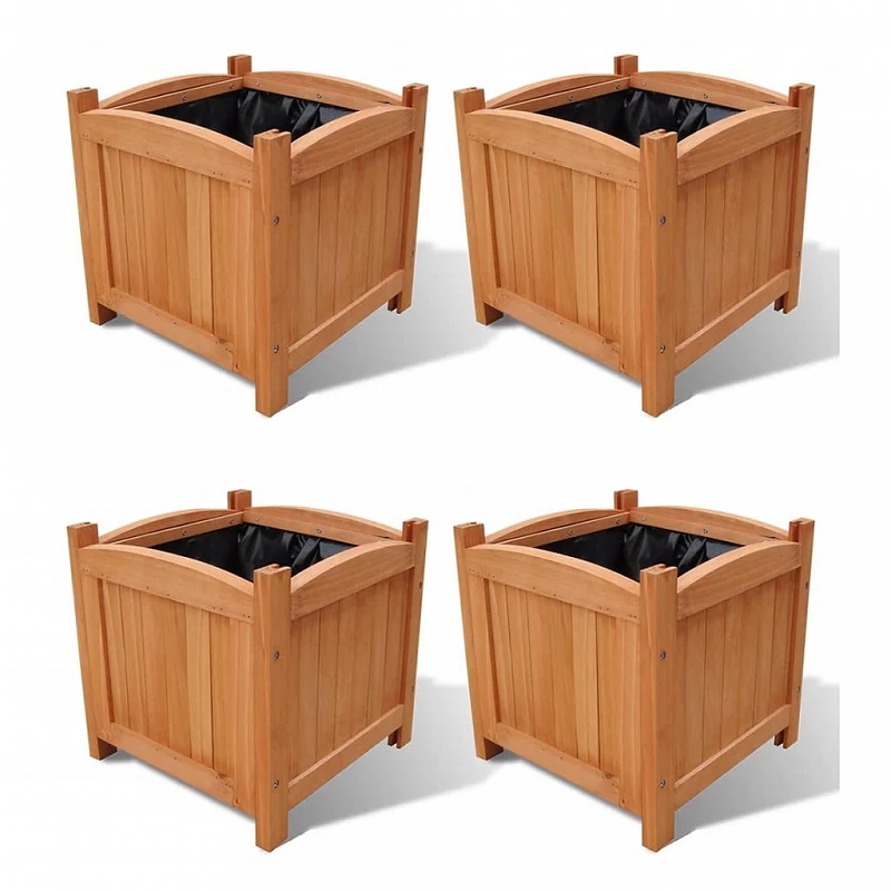 Acquista Letti Rialzati da Giardino 4 pz 30x30x30 cm con riferimento GHV-276010 della ditta GARDENHOME