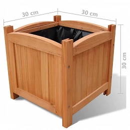 Acquista Letti Rialzati da Giardino 4 pz 30x30x30 cm con riferimento GHV-276010 della ditta GARDENHOME