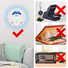 Acquista Pest Repeller repellente ultrasuoni PROMO 2 Pezzi con riferimento BM236 della ditta GARDENHOME