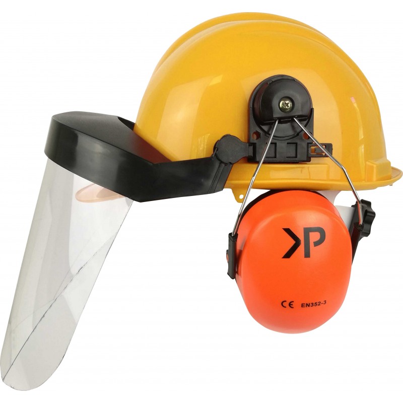 Acquista Elmetto Cuffie e Visiera Policarbonato Middle con riferimento K0510 della ditta KOMIPROTECT