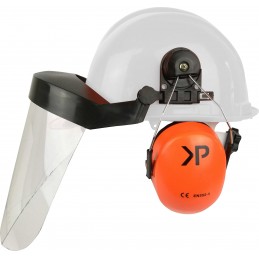 Acquista Elmetto Cuffie e Visiera Policarbonato Middle con riferimento K0510 della ditta KOMIPROTECT