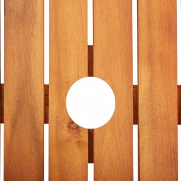 Acquista Tavolo da Giardino 88x88x74 cm in Legno Massello di Acacia con riferimento GHV-45961 della ditta GARDENHOME