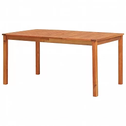 Acquista Tavolo da Giardino 150x90x74 cm in Legno Massello di Acacia con riferimento GHV-45962 della ditta GARDENHOME