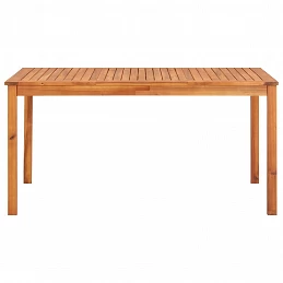Acquista Tavolo da Giardino 150x90x74 cm in Legno Massello di Acacia con riferimento GHV-45962 della ditta GARDENHOME