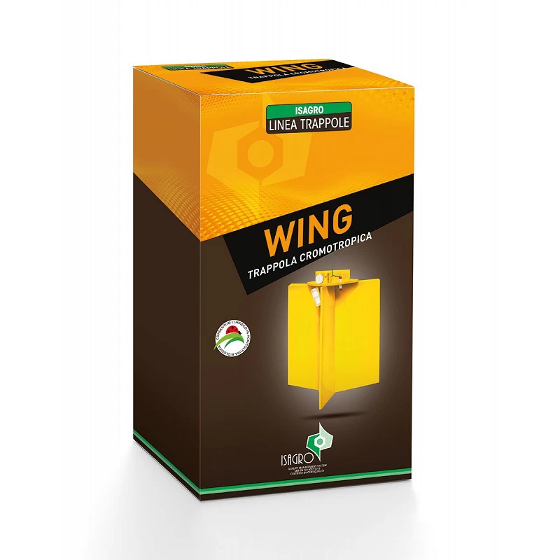 Acquista Isagro Wing Ditteri e Tripidi Trappola Cromotropica Mosca delle olive Bactrocera (Dacus) oleae con riferimento ISA004 della ditta ISAGRO