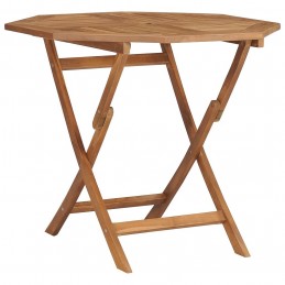 Acquista Tavolo da Giardino Pieghevole 85x85x76cm Legno Massello di Teak con riferimento GHV-47418 della ditta GARDENHOME