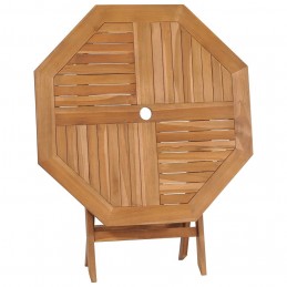 Acquista Tavolo da Giardino Pieghevole 85x85x76cm Legno Massello di Teak con riferimento GHV-47418 della ditta GARDENHOME