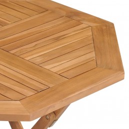 Acquista Tavolo da Giardino Pieghevole 85x85x76cm Legno Massello di Teak con riferimento GHV-47418 della ditta GARDENHOME