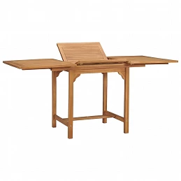 Acquista Tavolo da Giardino Estensibile (110-160)x80x75 cm Massello Teak con riferimento GHV-47420 della ditta GARDENHOME