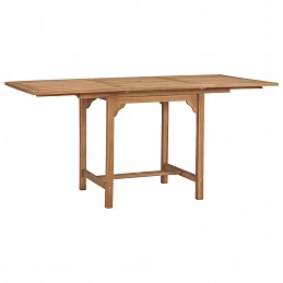 Acquista Tavolo da Giardino Estensibile (110-160)x80x75 cm Massello Teak con riferimento GHV-47420 della ditta GARDENHOME
