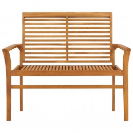 Acquista Panca da Giardino 112 cm in Legno Massello di Teak con riferimento GHV-47407 della ditta GARDENHOME