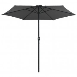 Acquista Ombrellone da Esterni con Palo in Alluminio 270x246cm Antracite con riferimento GHV-47346 della ditta GARDENHOME