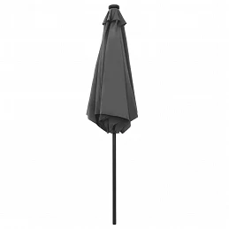Acquista Ombrellone con Luci a LED e Palo in Alluminio 270 cm Antracite con riferimento GHV-47354 della ditta GARDENHOME