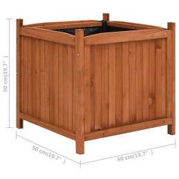 Acquista Fioriere Rialzate 2 pz 50x50x50 cm in Legno di Abete con riferimento GHV-47250 della ditta GARDENHOME