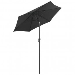 Acquista Ombrellone Antracite 200x211 cm in Alluminio con riferimento GHV-47206 della ditta GARDENHOME