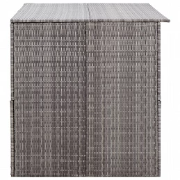 Acquista Baule da Giardino Grigio 150x100x100 cm in Polyrattan con riferimento GHV-46467 della ditta GARDENHOME