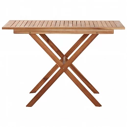 Acquista Tavolo da Giardino 110x67x74 cm in Legno Massello di Acacia con riferimento GHV-46458 della ditta GARDENHOME