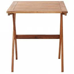 Acquista Tavolo da Giardino 110x67x74 cm in Legno Massello di Acacia con riferimento GHV-46458 della ditta GARDENHOME