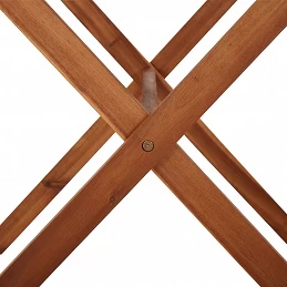 Acquista Tavolo da Giardino 110x67x74 cm in Legno Massello di Acacia con riferimento GHV-46458 della ditta GARDENHOME