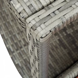 Acquista Bordo Spa Grigio in Polyrattan con riferimento GHV-46459 della ditta GARDENHOME