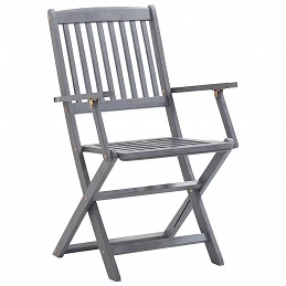 Acquista Sedie da Giardino Pieghevoli 2 pz in Legno Massello d'Acacia con riferimento GHV-46333 della ditta GARDENHOME