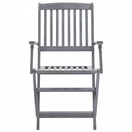 Acquista Sedie da Giardino Pieghevoli 2 pz in Legno Massello d'Acacia con riferimento GHV-46333 della ditta GARDENHOME