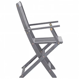 Acquista Sedie da Giardino Pieghevoli 2 pz in Legno Massello d'Acacia con riferimento GHV-46333 della ditta GARDENHOME