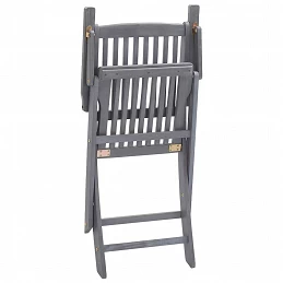 Acquista Sedie da Giardino Pieghevoli 2 pz in Legno Massello d'Acacia con riferimento GHV-46333 della ditta GARDENHOME
