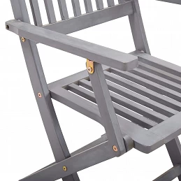 Acquista Sedie da Giardino Pieghevoli 2 pz in Legno Massello d'Acacia con riferimento GHV-46333 della ditta GARDENHOME