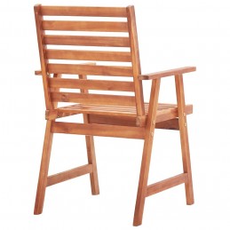 Acquista Sedie da Pranzo per Esterno 3 pz in Legno Massello di Acacia con riferimento GHV-46313 della ditta GARDENHOME